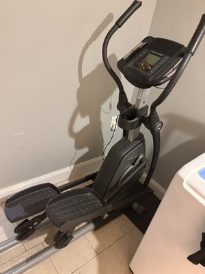 ProForm HYBRID 2 in 1 Trainer Pro Elliptical & Recumbent Bike with 17  Stride
