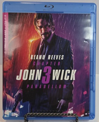 John Wick Chapter 3 Parabellum (2019) Combo Pack Blu-Ray Keanu Reeves