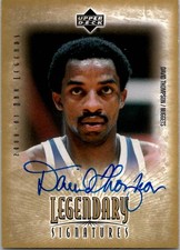 2000-01 Upper Deck NBA Legends DAVID THOMPSON Legendary Signatures AUTO Nuggets