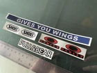 Sponsor Visor Decals Stickers fits M.Marquez Helmet 2021 / 2022