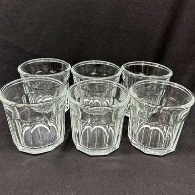 Anchor Hocking  Bistro  12 Oz Flat Tumbler, Discontinued Piece, Set of 6