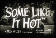 16mm Trailer - "Some Like It Hot" - MARILYN MONROE - TONY CURTIS - 1959