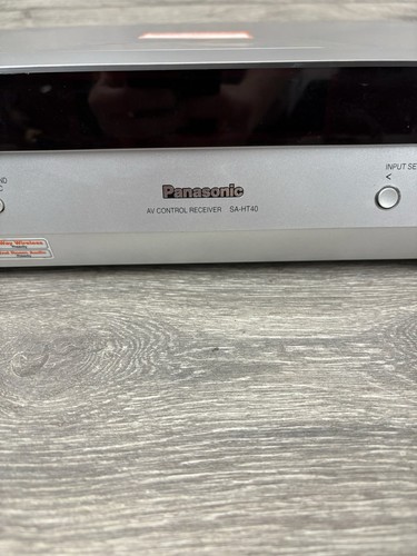 Panasonic Home Theater Receiver SA-HT40 HiFi Stereo 5.1 Channel - Picture 4 of 9