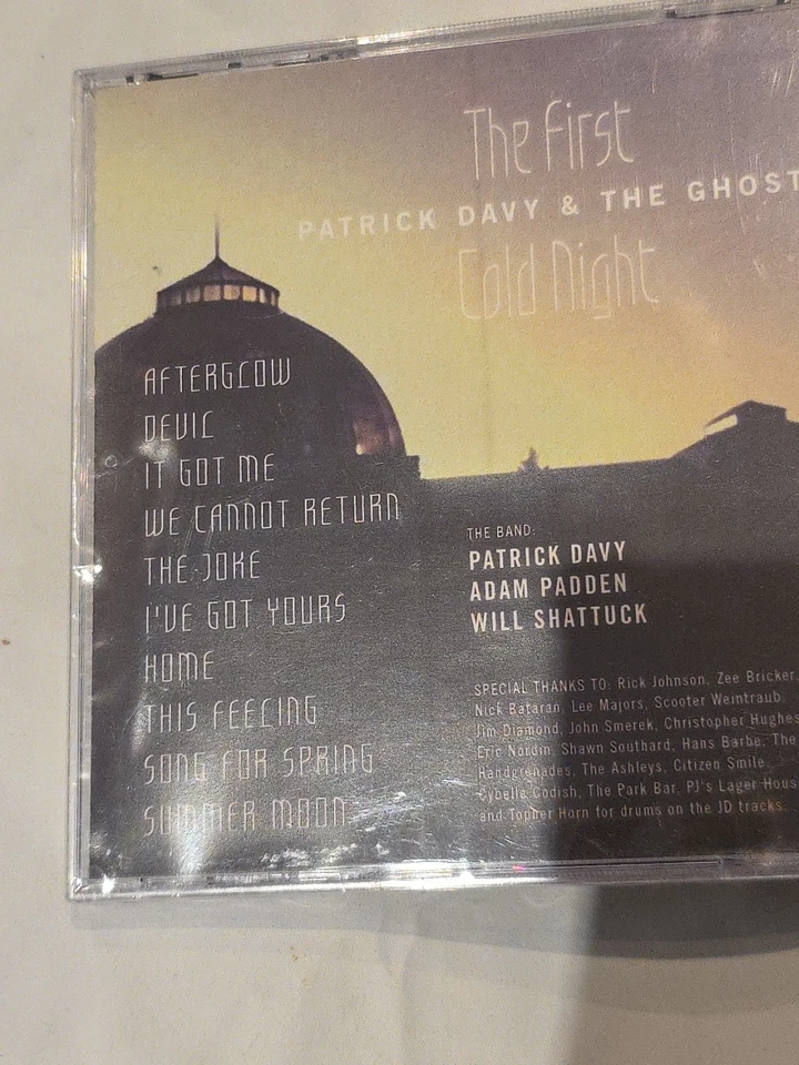 Sealed Davy The First Cold Night CD - Image 3 of 4
