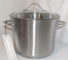 CALPHALON  Contemporary  12-qt Stock Pot  INDUCTION Compatible  Soup Stew  NWT