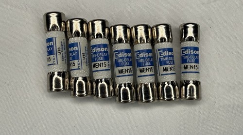 Edison Fuse Boxes Brand New EDISON MEN15 Open Box 15AMP 250V TIME-DELAY FUSES BOX OF 7 ...