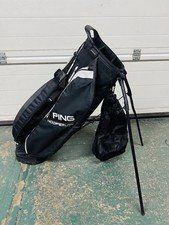 Ping Hoofer lite Golf Stand Carry Bag 2026 Black/White Rain Hood