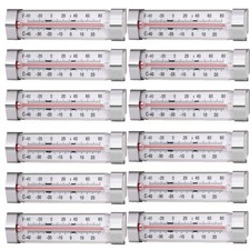 12 Pack Fridge Refrigerator Freezer Thermometer
