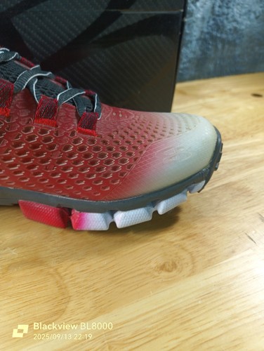 Boombah Riot Turf Dps Charcoal/Red Size 10 With Box - Picture 4 of 18