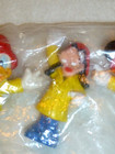 3 Disney Mickey Mouse Firefighter PVC Figures Donald Duck Goofy Axe Yellow Coats — photo 3