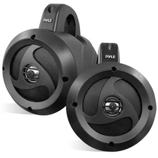 Pyle 4 Waterproof Rated Off-Road Speakers-900W Compact Power Sport Vehicle-Pair