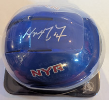 Wayne Gretzky Signed NYR Mini Helmet – Autograph + COA, Hockey Legend!