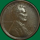 1912 Lincoln Wheat Cent Choice Extremely Fine XF+ Coin #43833