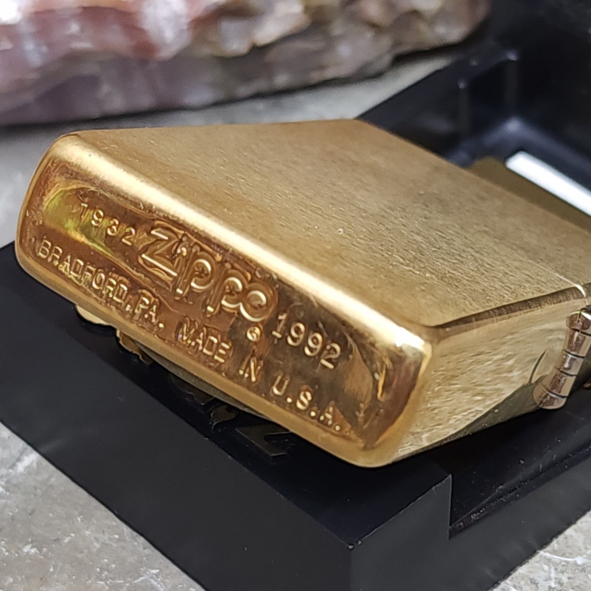 1992 Unfired Zippo Cigarette Lighter Camel Cigarettes Advertising