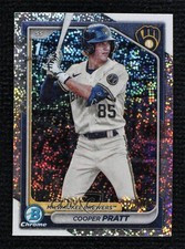 2024 Bowman Chrome Prospects Speckle Refractor /299 Cooper Pratt #BCP-137 1k9t