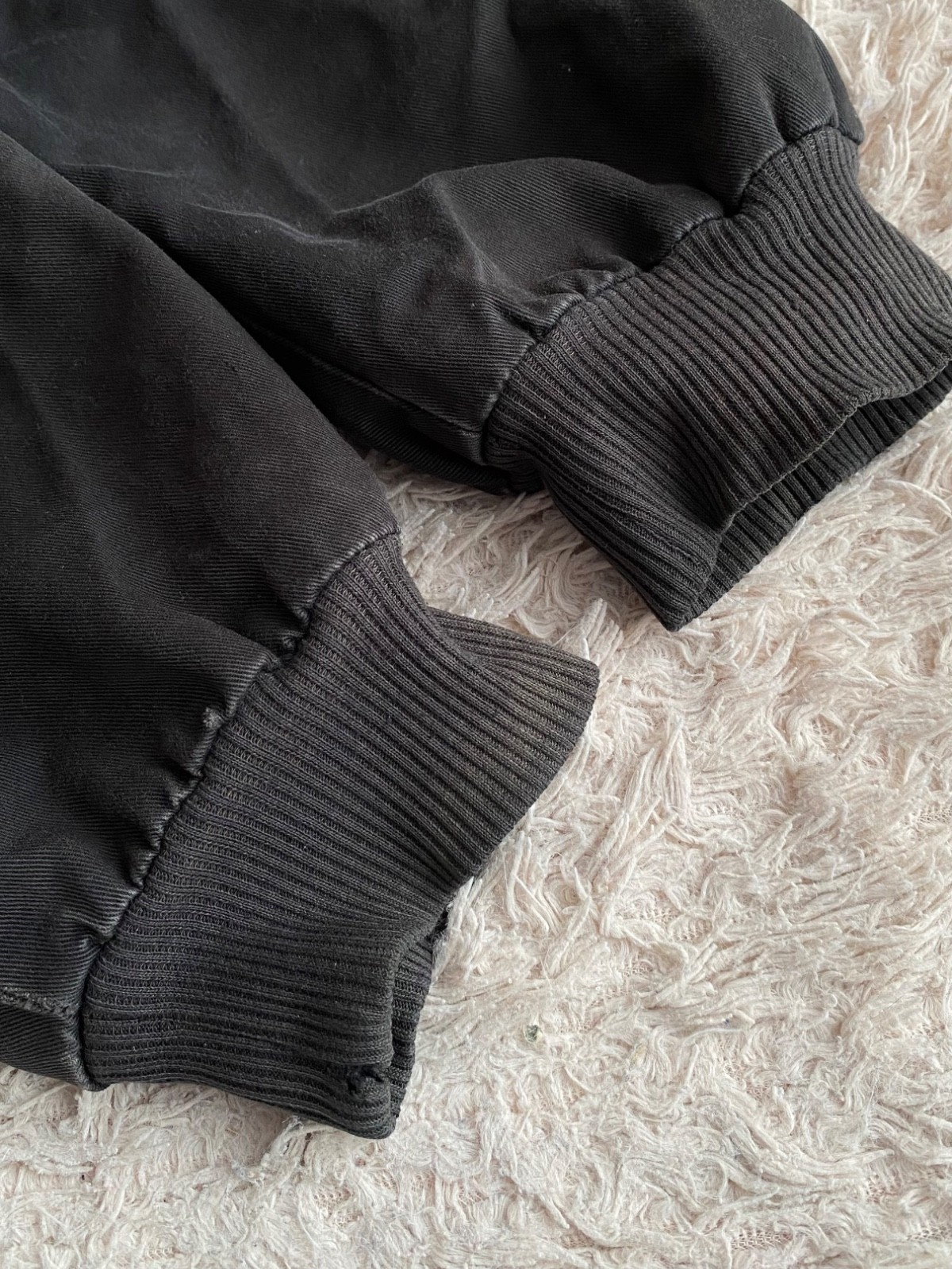 Vintage 1991 Nike Air Jordan 6 Infrared OG Black Denim Jacket XL Rare thumbnail 8