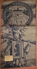 Le Jacquard Francais Primrose Bordier Cotton Tea Towel in Cobalt made in France