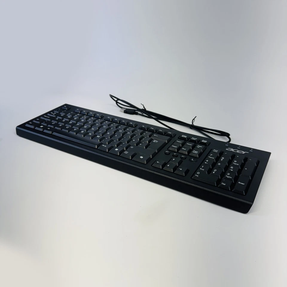 Acer DKUSB1B0HC USB Wired Keyboard Replacement PC Desktop Computer Peripheral - Image 3 of 4