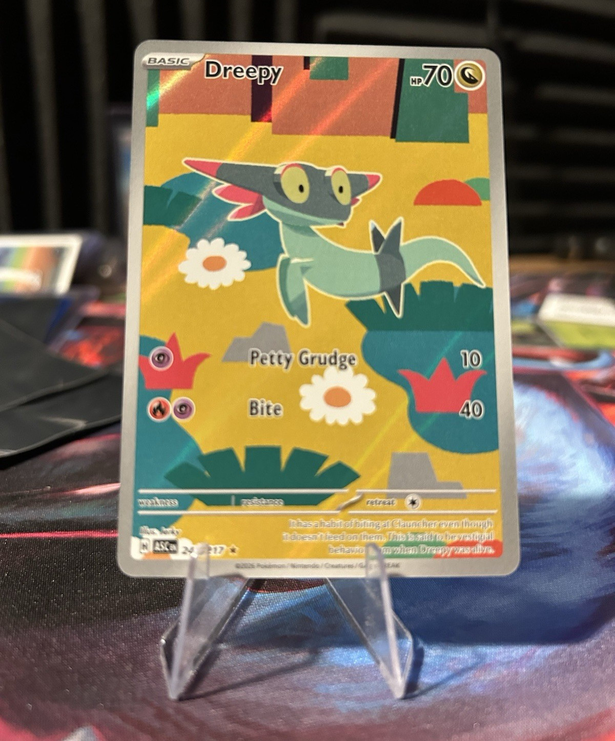 Pokemon TCG Dreepy Ascended Heroes IR Holo Full Art 247/217 Eng HP70