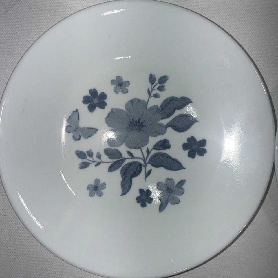 The Pioneer Woman by Corelle 4 peças conjunto de prato aperitivo Evie azul misto - Imagem 2 de 4