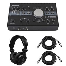 Mackie Big Knob Studio 3x2 Monitor Controller and Interface, Bundle with TAPH100