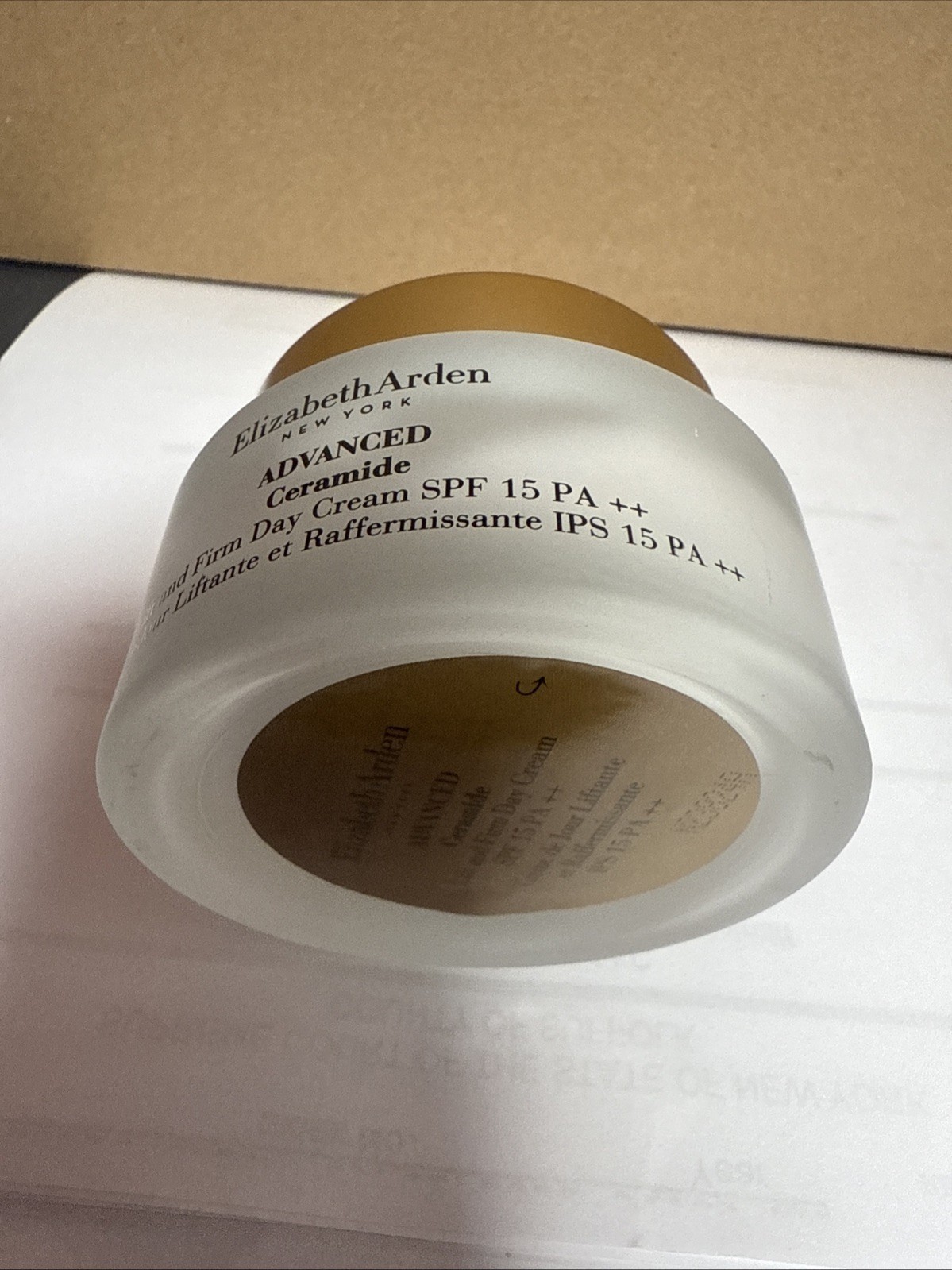 Elizabeth Arden Advanced Ceramide Lift and Firm Day Cream SPF 15 1.7 Oz Unboxed