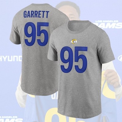 HOT - Myles Garrett #95 Los Angeles Team Rams 2026 Player Name & Number For Fans