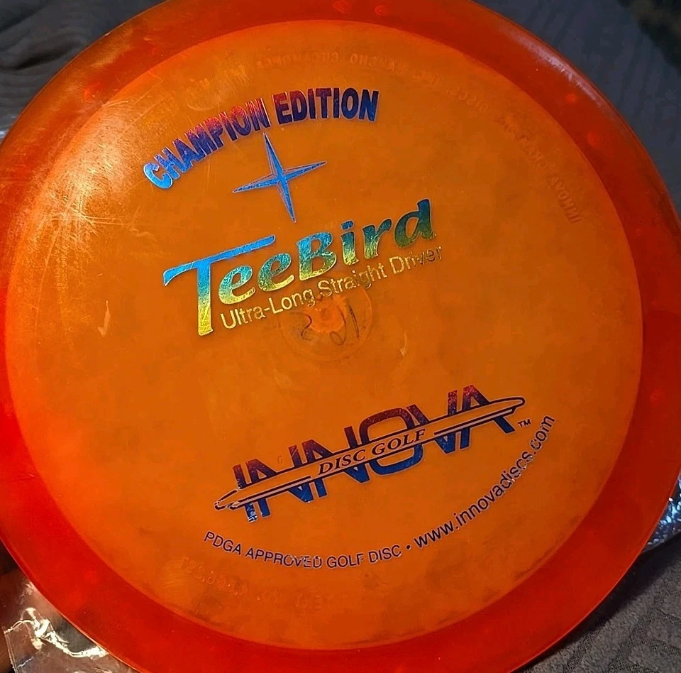 NEW Innova Champion Edition CE Teebird TL 165g Penned Rare Rainbow Foil - Image 2 of 4
