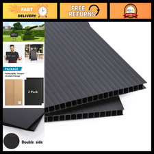 Corrugated Plastic Sheet 3/16" Thick - Durable Indoor Outdoor Poster Board