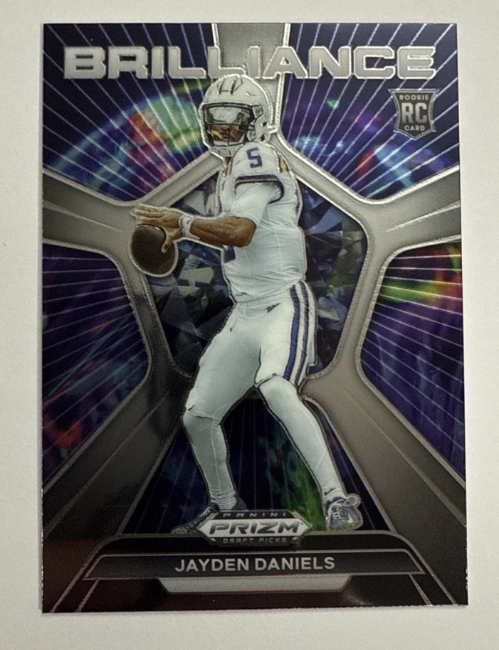2024 Panini Prizm Draft Picks - Brilliance Jayden Daniels #BR-JD (RC)