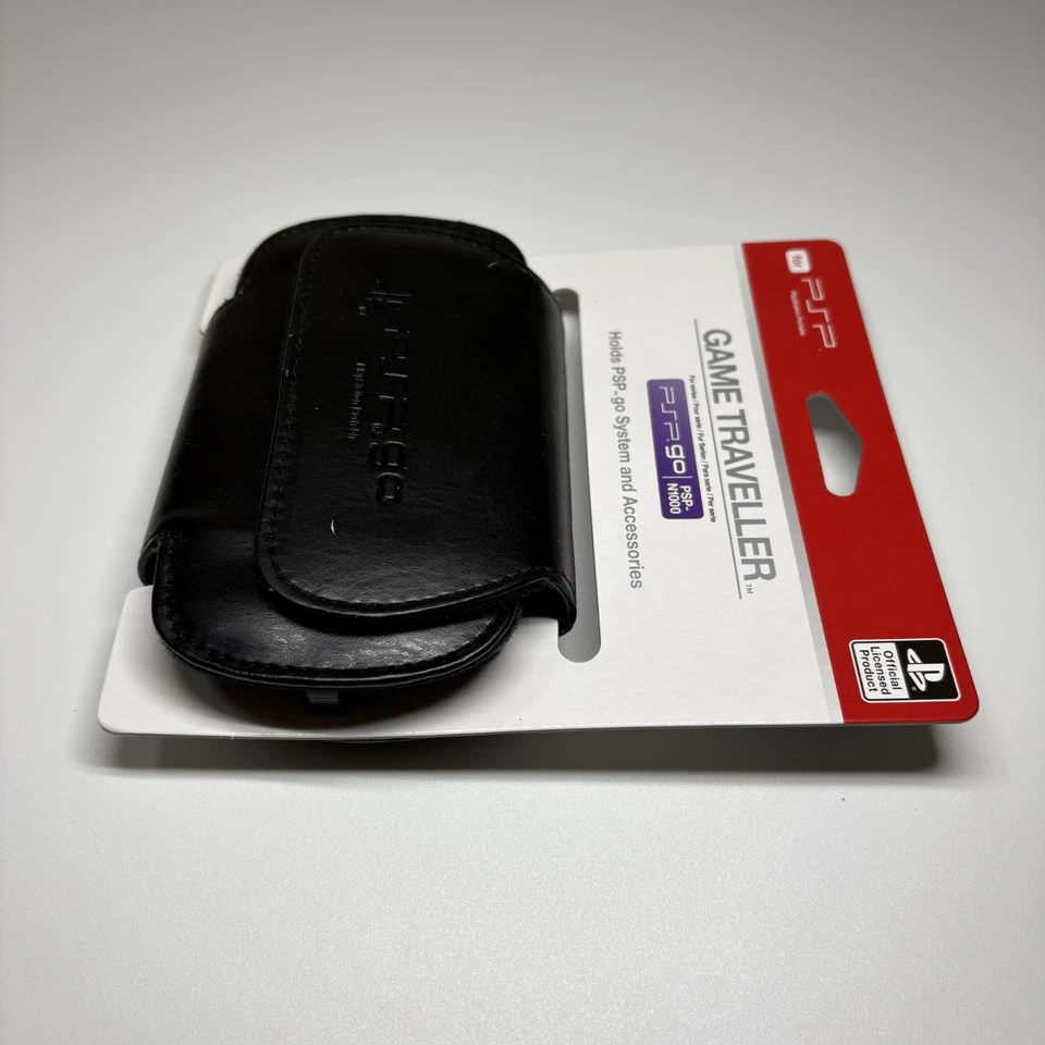 CUSTODIA SONY PSP GO PELLE - CASE PROTETTIVA PLAYSTATION PORTABLE ORIGINALE RARA - Immagine 3 di 4