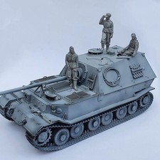 1/35 German WWII Tank Crew Set – 3 Resin Figures for Diorama & Scale NO TANK