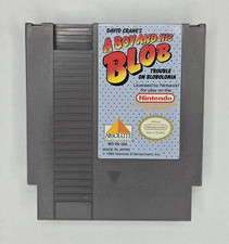 Absolute A Boy and His Blob: Trouble on Blobolonia Nintendo NES Cartridge 1989