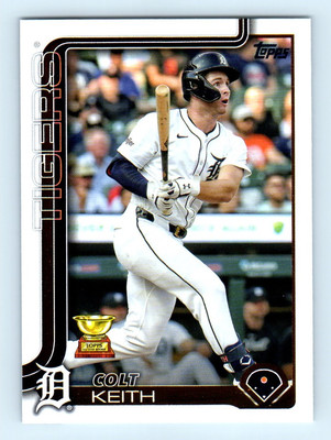2025 Topps Series 1 Colt Keith Detroit Tigers #180 | eBay