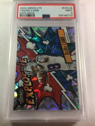 CeeDee Lamb #EX-CLB 2024 Panini Absolute Explosive card