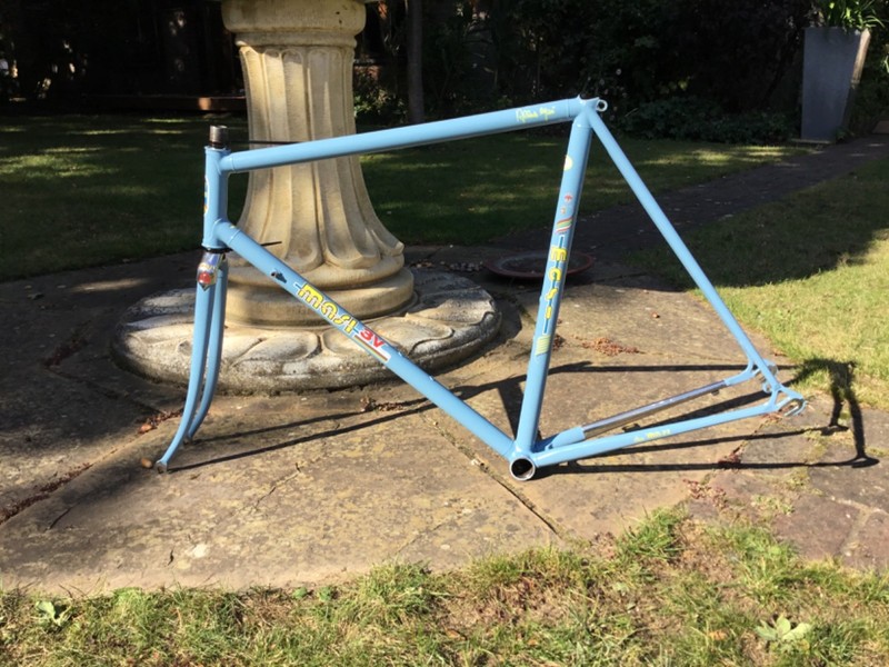 MASI 3v Volumetrica frame and fork 1992 blue