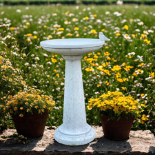 🔶 Vogeltränke 76 cm Vogel Bachstelze Vogelbad Becken Brunnen BLACKFORM