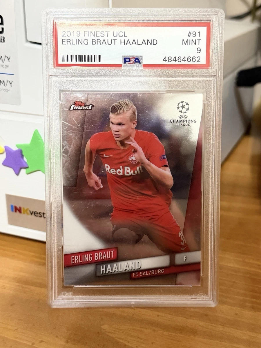 2019-20 Topps Finest UCL Erling Haaland #91 for sale | eBay
