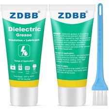 ZDBB Silicone Dielectric Grease for Electrical Connectors, Die 2 Pack 1 OZ 