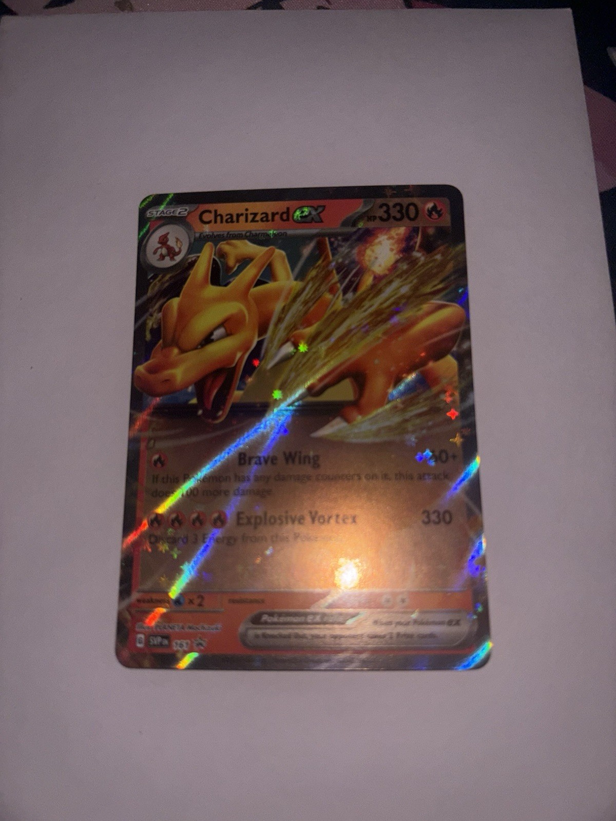 Pokémon TCG Charizard EX 161 Scarlet & Violet Black Star Promo