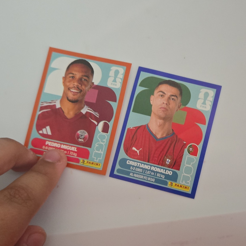 Panini FIFA World Cup 2026 Cards Lot of 2 Cristiano Ronaldo Pedro Miguel POR15