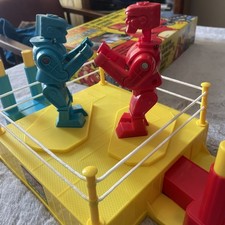 Mattel ROCK 'EM SOCK 'EM ROBOTS 2021 jouet vintage rétro jeu de combat en boite