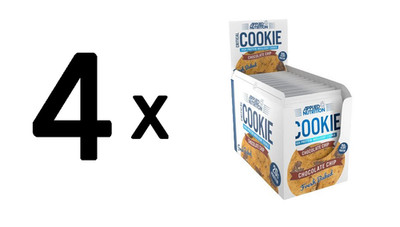 4 x Applied Nutrition Critical Cookie, Chocolate Chip - 12 x 85g (23,27 EUR/kg)