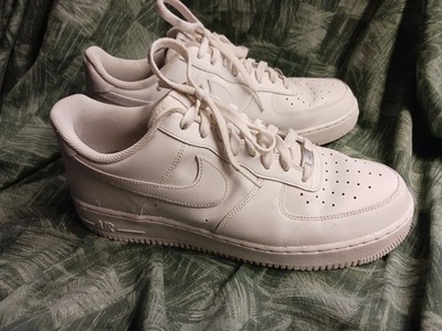 NIKE Air Force Men's Athletic Sneakers Boots Shoes. White. SW2288-111 Size 11