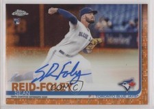 2019 Topps Chrome Rookie Orange Wave Refractor 17/25 Sean Reid-Foley Auto 0c2