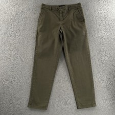 Banana Republic Womens Pants Green Size 2 Chino Pant Stretch Cotton Blend