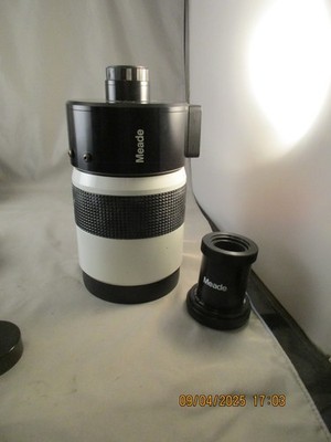 MEADE Telescope 1000mm f/11 Mirror-Lens U.S.A. Coated Optics D=90mm F=1000mm len