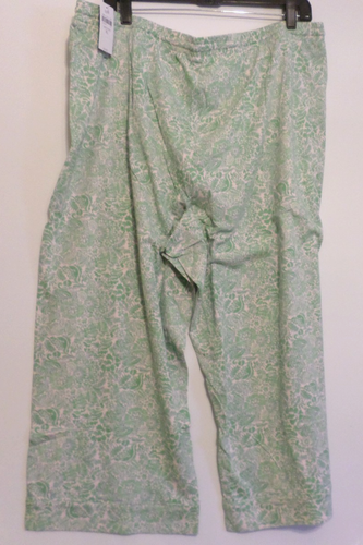 NEU MIT ETIKETT J JILL SLEEP ULTRASOFT PASPELIERTE PFLANZEN - XL - LIMETTE ÄTHERISCHER GARTEN - SUPER WEICH! - Bild 5 von 6