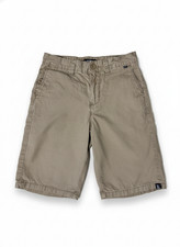 Vans Off The Wall Boys Shorts Size 8 Years Old Boy Kid Khaki Color Summer Spring