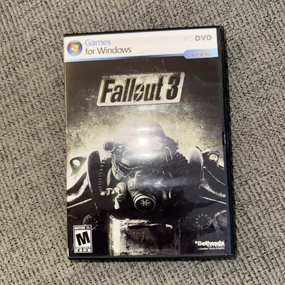 2008 Bethesda Fallout 3 PC DVD Windows Vista/XP with Key & Manual Complete